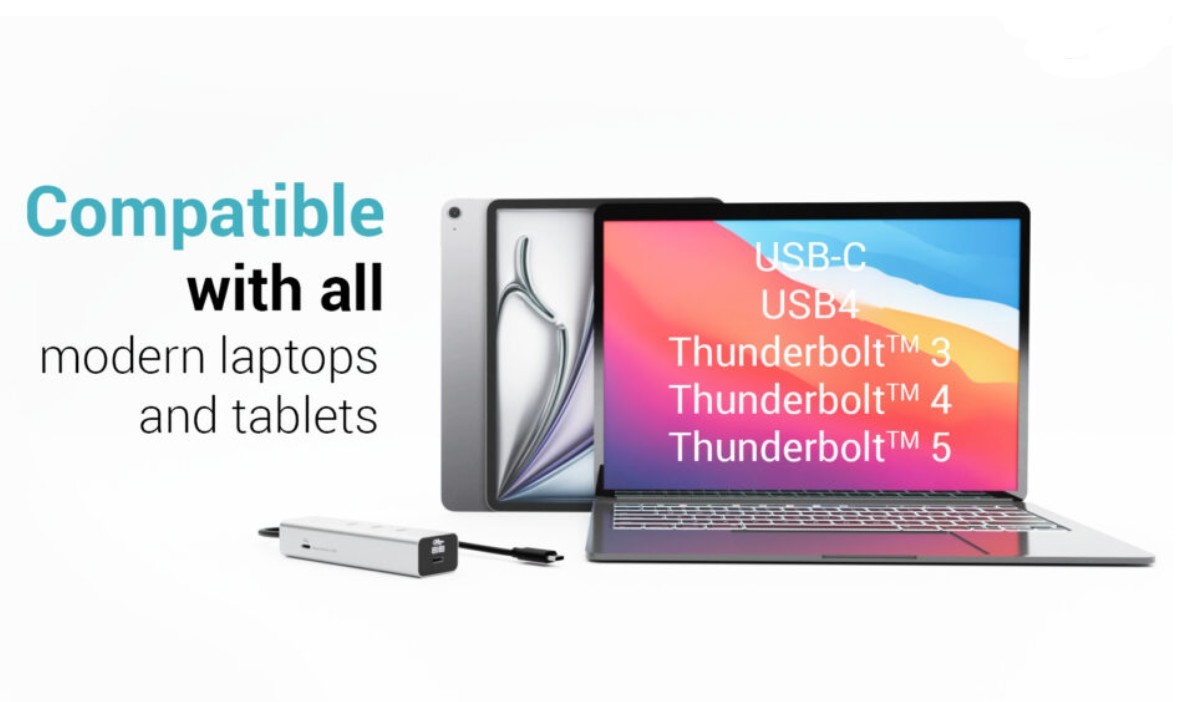 i-tec USB-C Hub Metal 5-port (8K video, PD 85W) 7