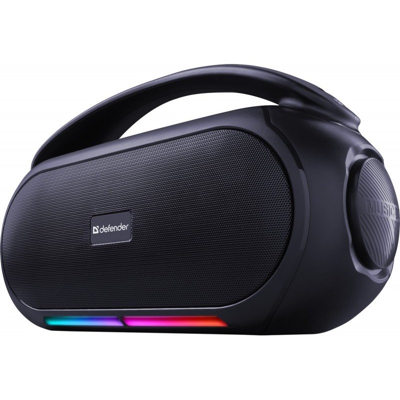 Bluetooth zvočnik BEATBOX 12, 16W, črn z LED osvetlitvijo 2