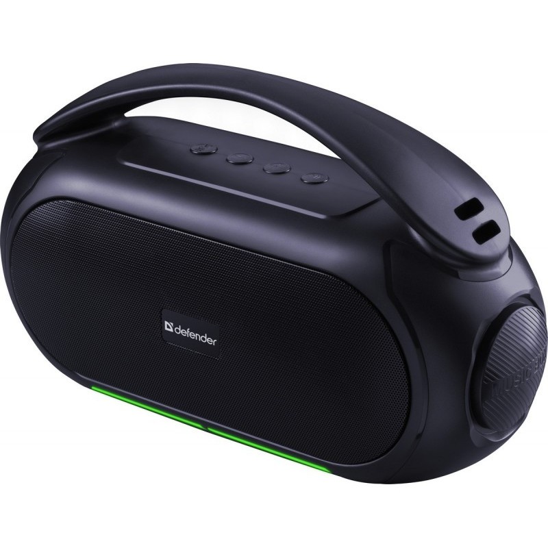 Bluetooth zvočnik BEATBOX 12, 16W, črn z LED osvetlitvijo 3