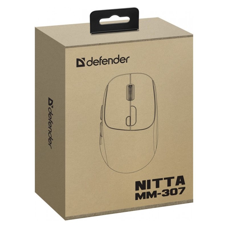 Brezžična miška NITTA MM-307 (RF+BT, bela) 6