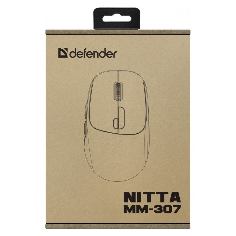 Brezžična miška NITTA MM-307 (RF+BT, bela) 7