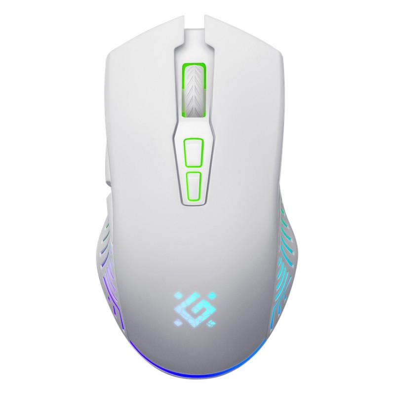 Brezžična gaming miška PANDORA RF 3200DPI, 7 gumbov (bela) 5