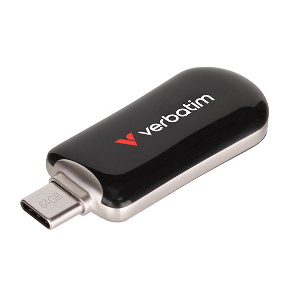 Verbatim Plectra 64GB USB-C ključek, 100MB/s, črn 2