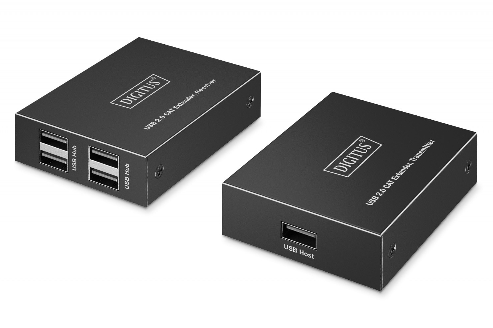 Podaljšek USB 2.0 preko UTP kat.6, do 150m, 4x USB-A, 1x RJ45 Gigabit