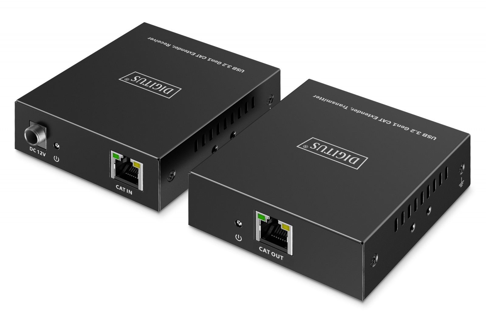 Podaljšek USB 3.1 Gen1 preko UTP kat.6A, do 100m, 3x USB-A, 1x USB-C, 1x RJ45 Gigabit 2