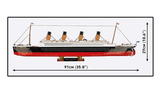 Gradbeni bloki RMS Titanic (3260 kosov) 4
