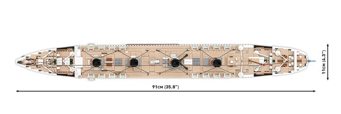 Gradbeni bloki RMS Titanic (3260 kosov) 5
