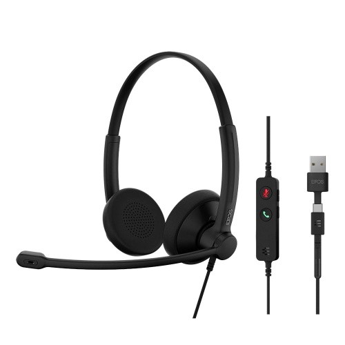 Slušalke IMPACT 100 UC USB C+A