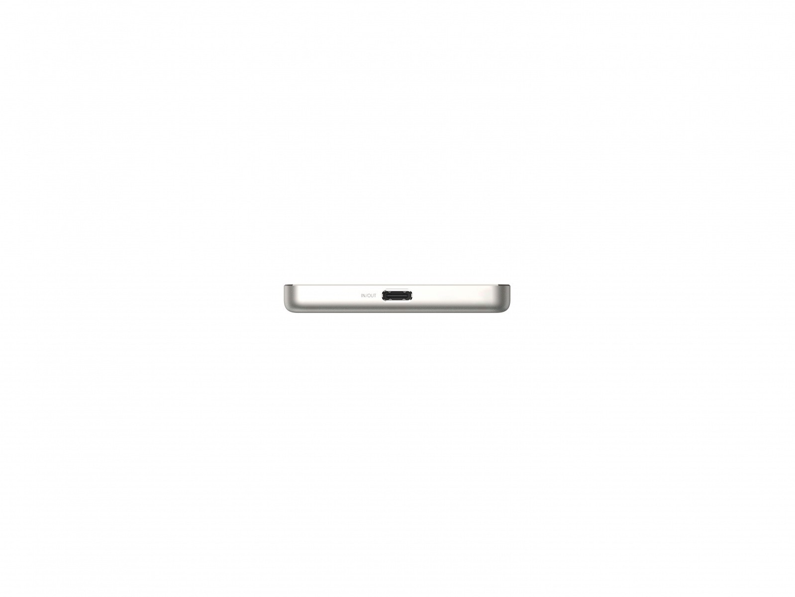 Super Slim Magnetic Powerbank 5000 mAh, Zlat 6