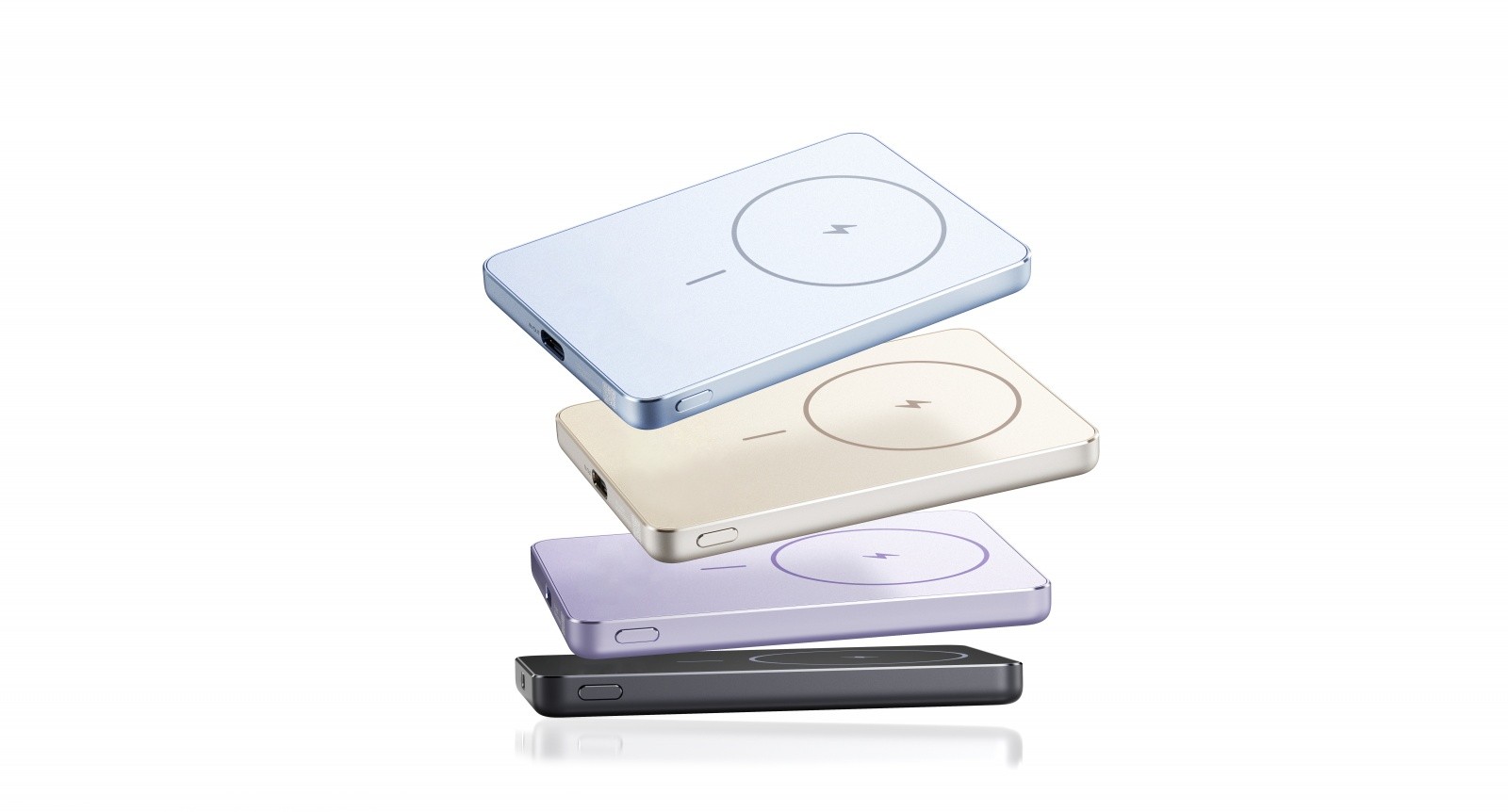 Powerbank Super Slim Magnetic 5000 mAh, črna 6