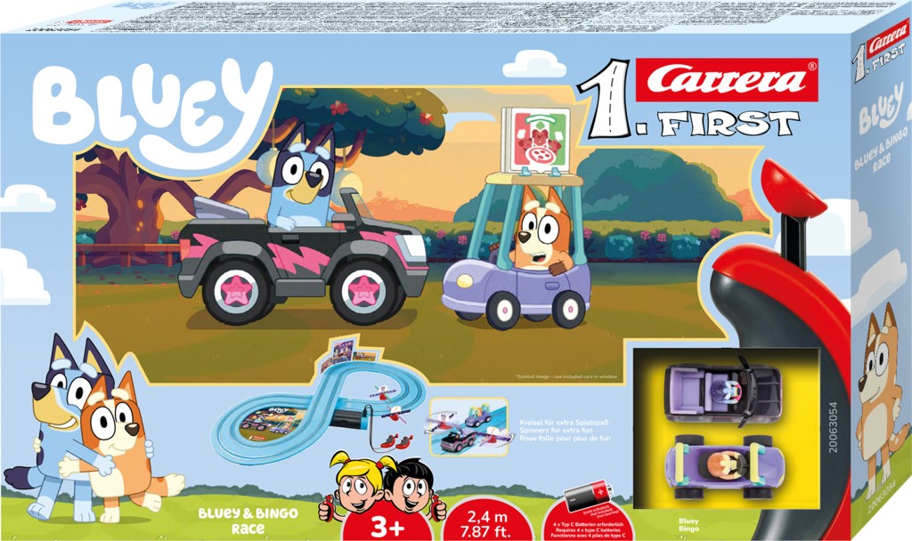 Carrera First BLUEY dirkalna steza, 2.4 m