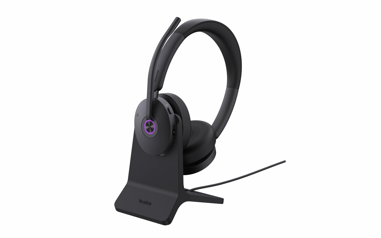 Yealink BH74 brezžične slušalke (črne) + USB-C/A stojalo 3