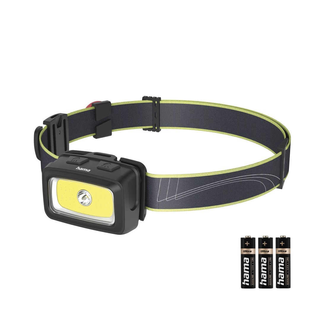 Hama LED naglavna svetilka HL240, 240 lm, 7 načinov svetenja 7