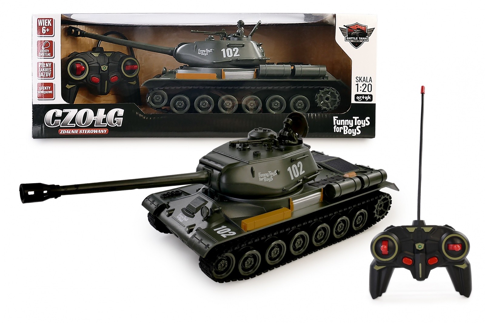 Daljinsko voden tank R/C