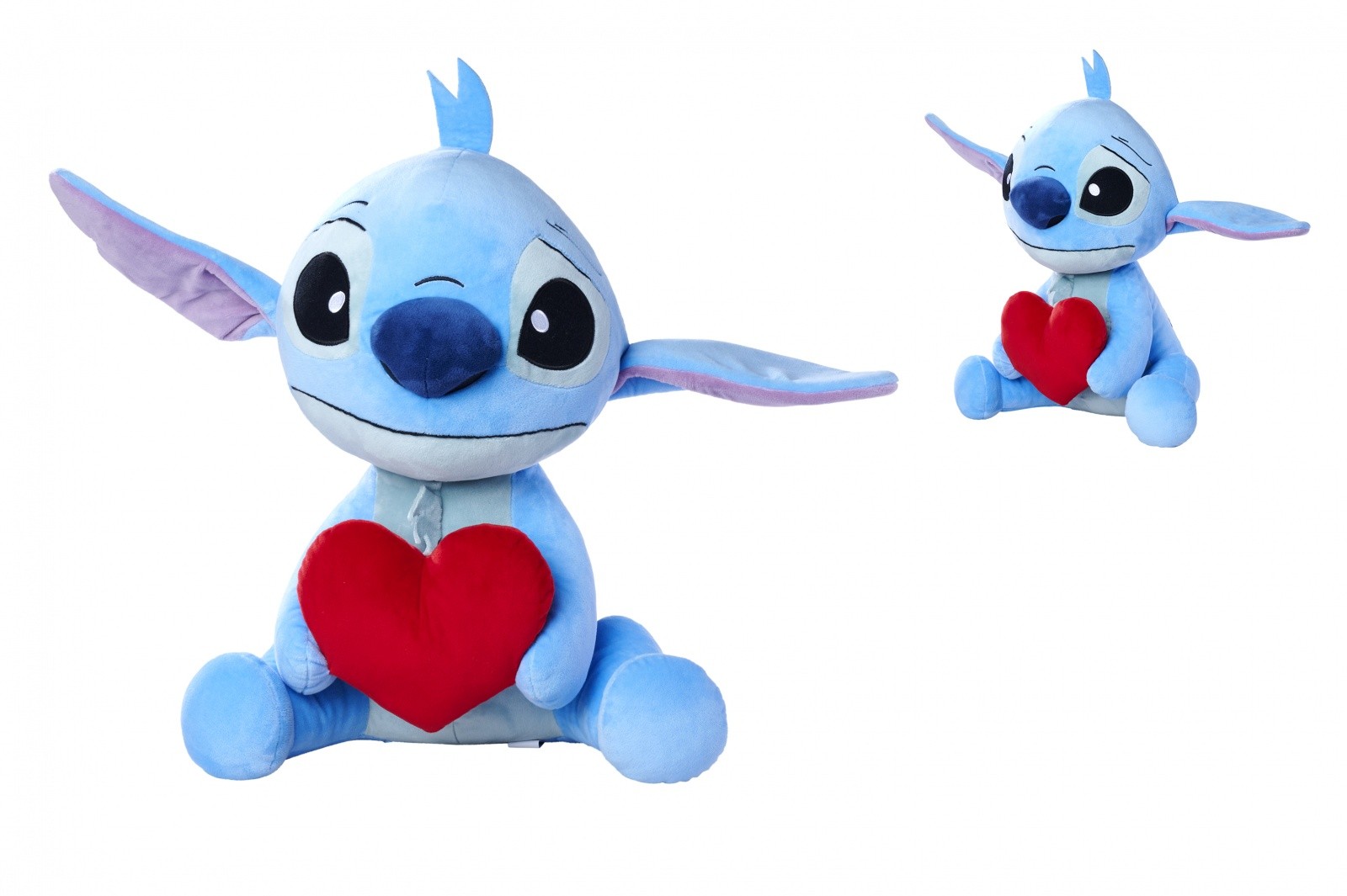 Plišasta igrača Disney Stitch s srcem, 50 cm