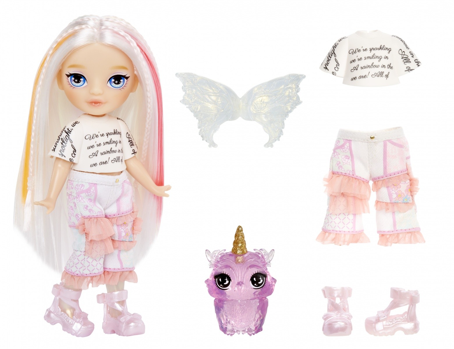 Lutka Rainbow High Littles Rainbow Opal 3