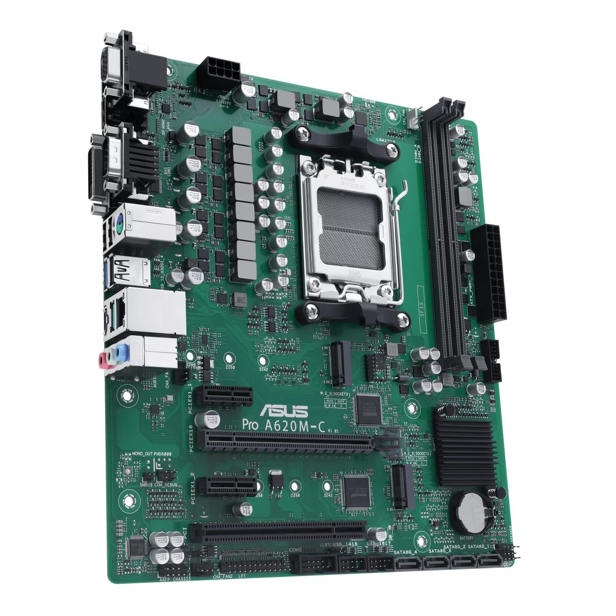 ASUS PRO A620M-C-CSM matična plošča 7