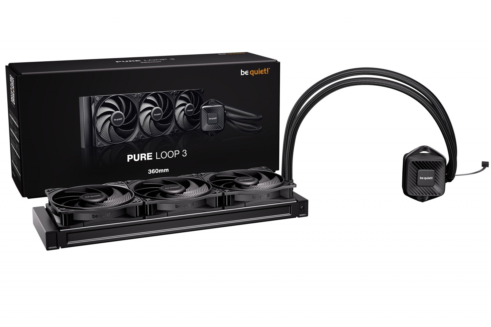 Be quiet! Pure Loop 3 360mm: Vodno hlajenje za CPU 4