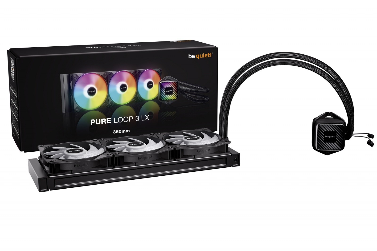 Be quiet! Pure Loop3 LX 360mm: Vodno hlajenje za CPU 4