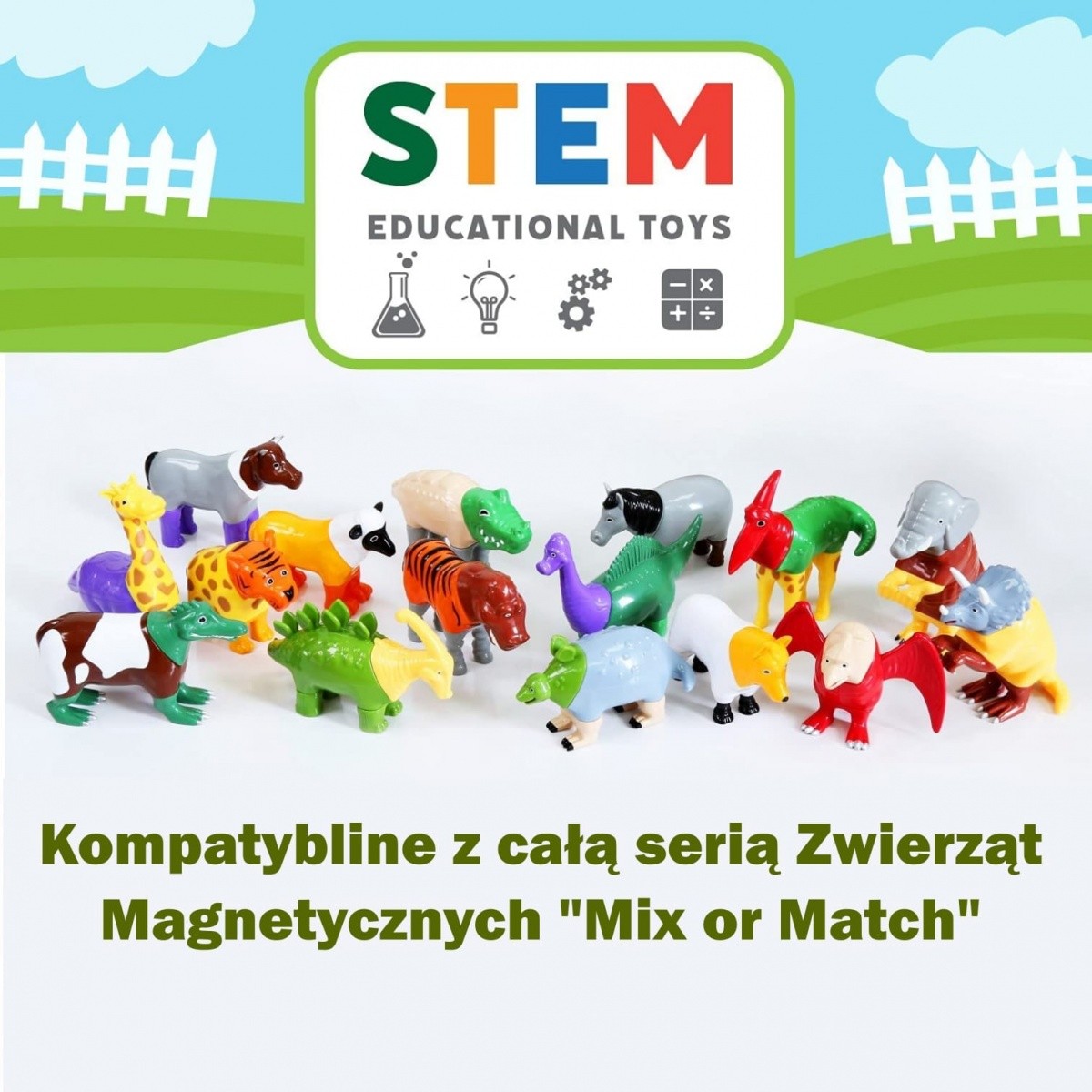 Magnetni set Malblo, Živali s kmetije, 1 kos 7