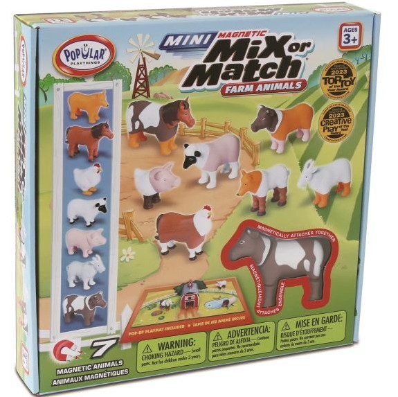 Magnetni set Malblo Mini, Živali s kmetije, 1 kos