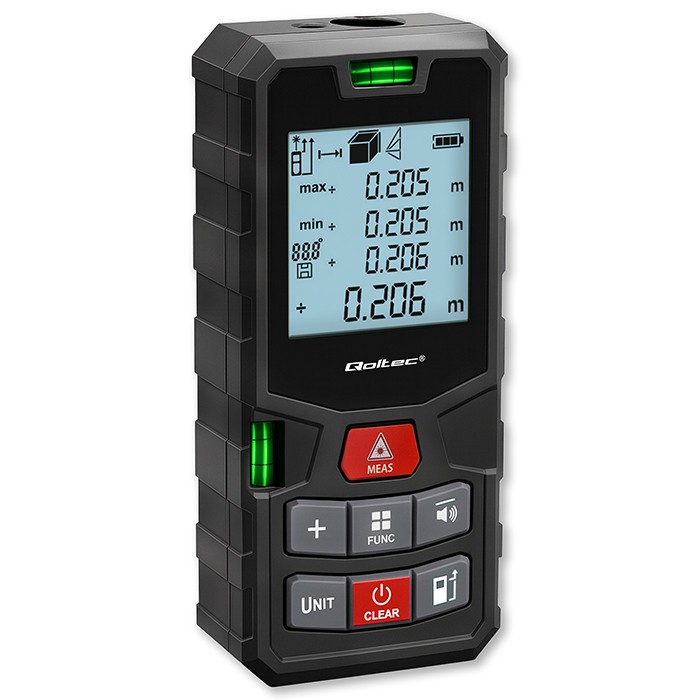 Qoltec Digitalni laserski daljinomjer 120m z LCD 4