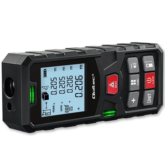 Qoltec Digitalni laserski daljinomjer 120m z LCD 5