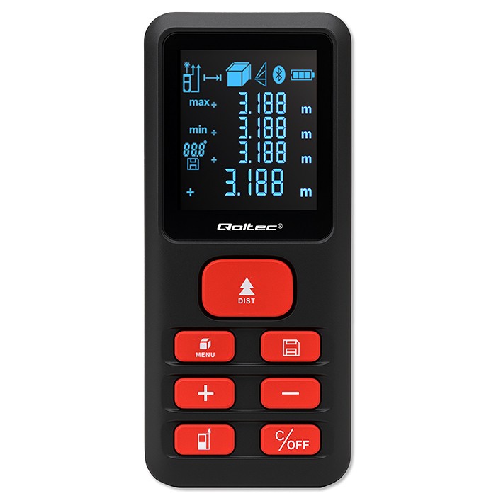 Digitalni laserski merilnik razdalje | zaslon LCD | 50m