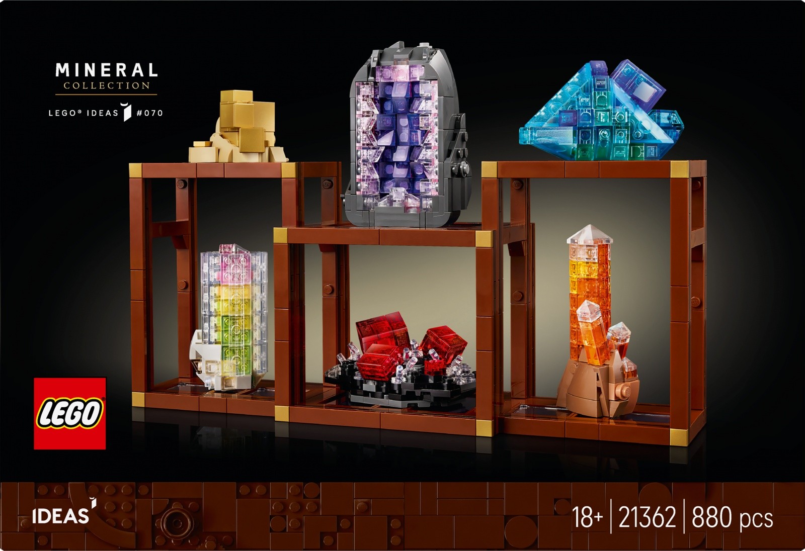 LEGO Ideas 21362 Zbirka mineralov 2