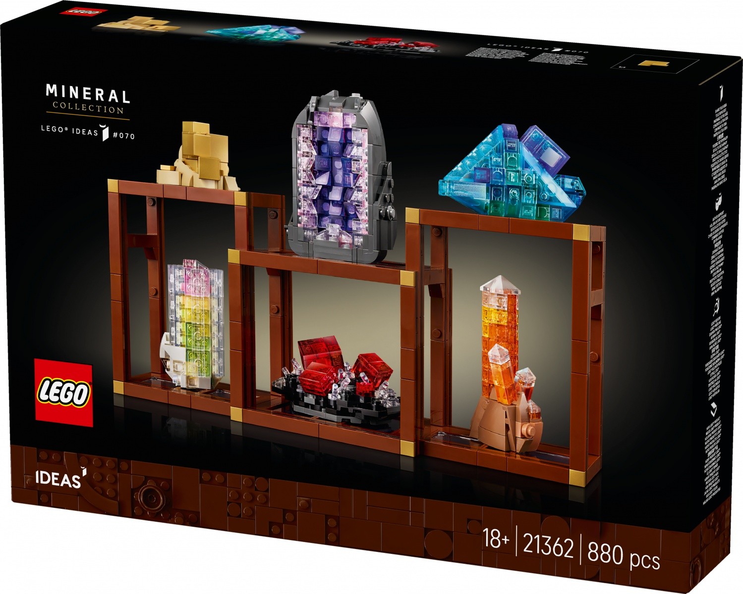 LEGO Ideas 21362 Zbirka mineralov 3