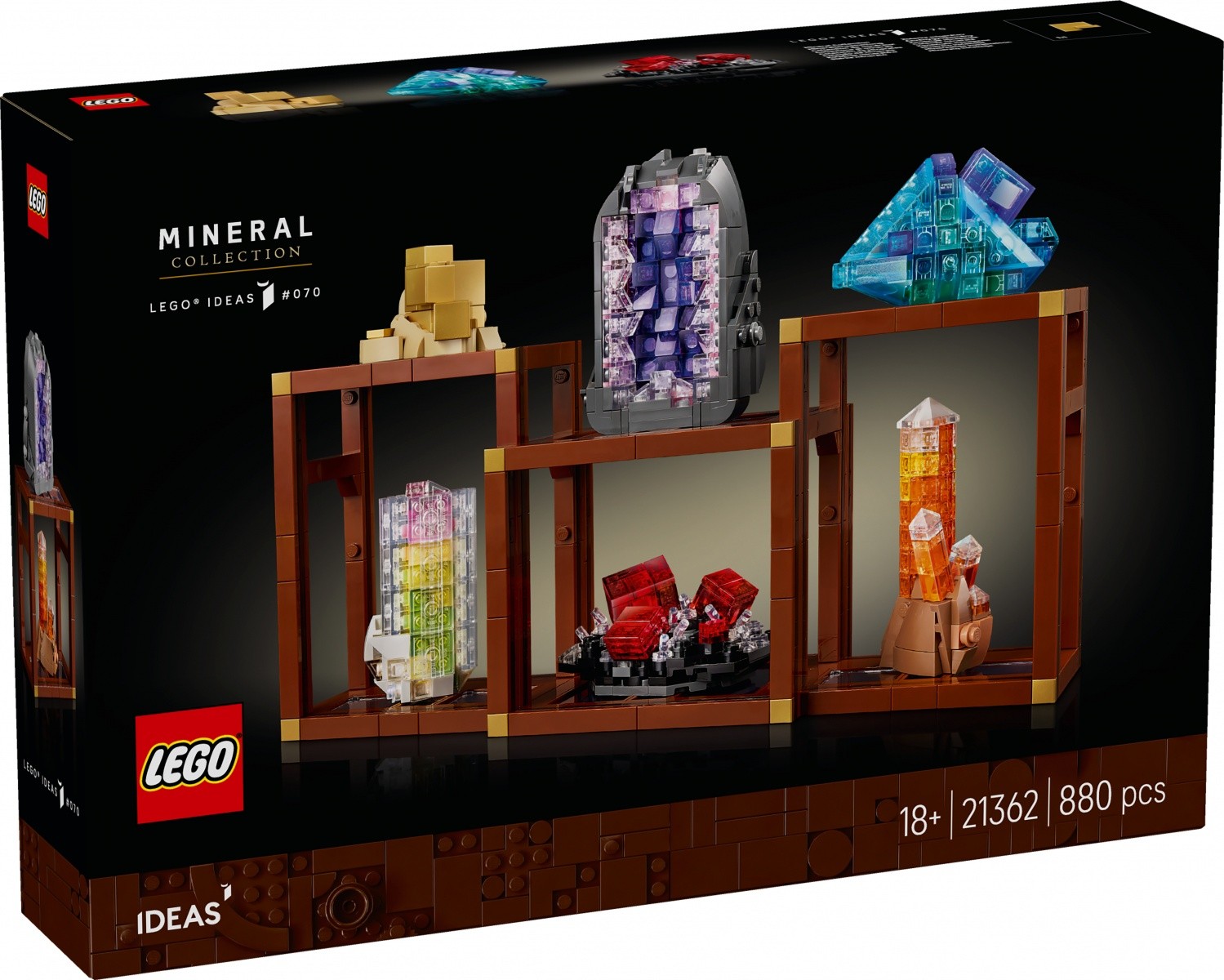 LEGO Ideas 21362 Zbirka mineralov