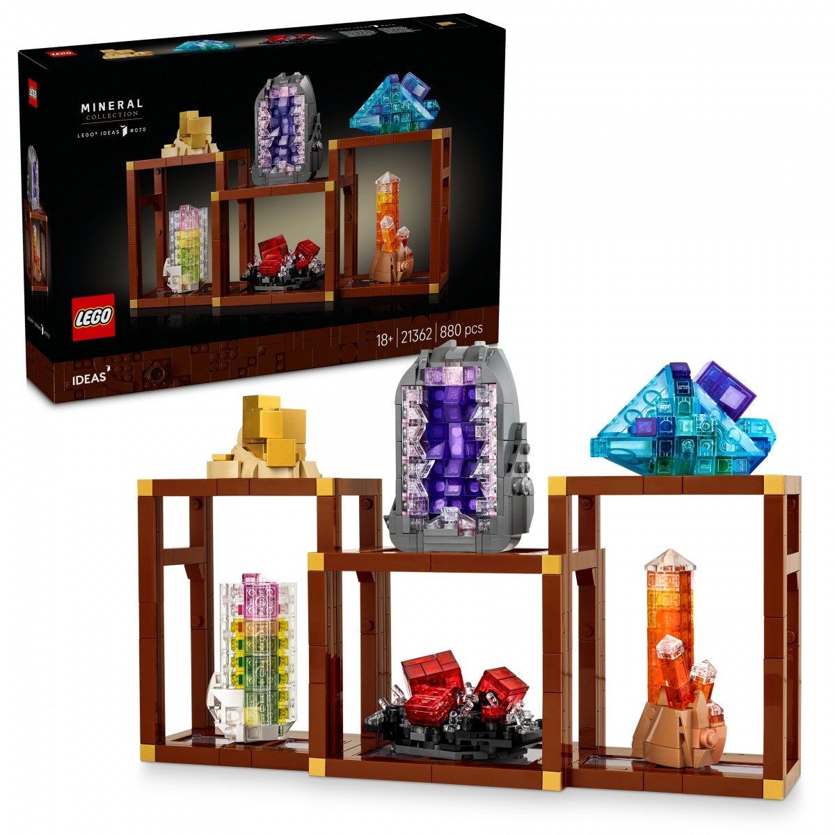 LEGO Ideas 21362 Zbirka mineralov 5