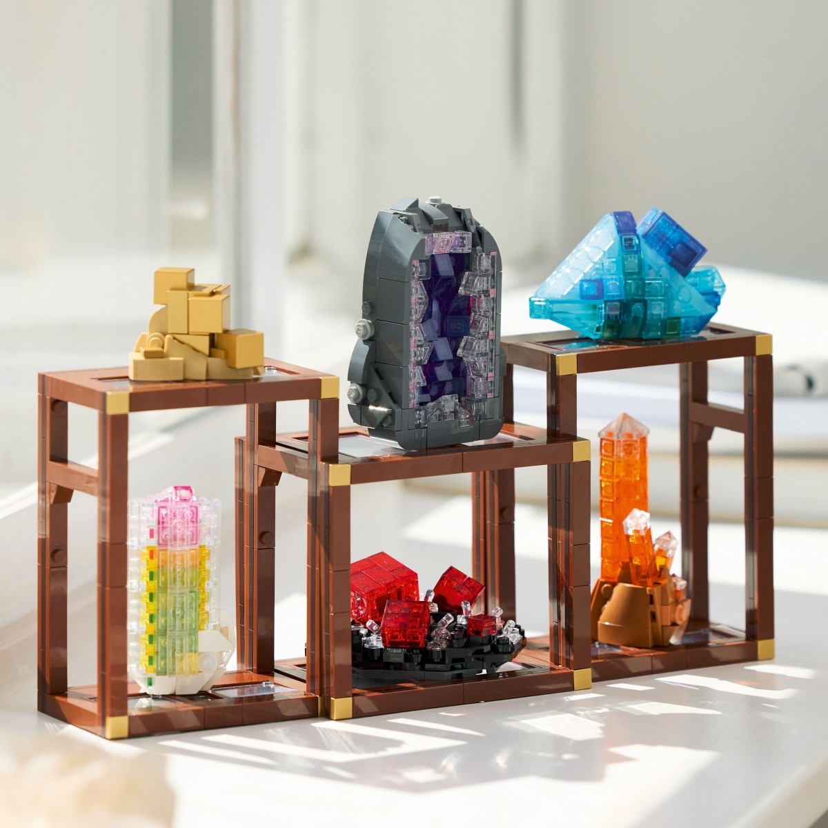 LEGO Ideas 21362 Zbirka mineralov 6