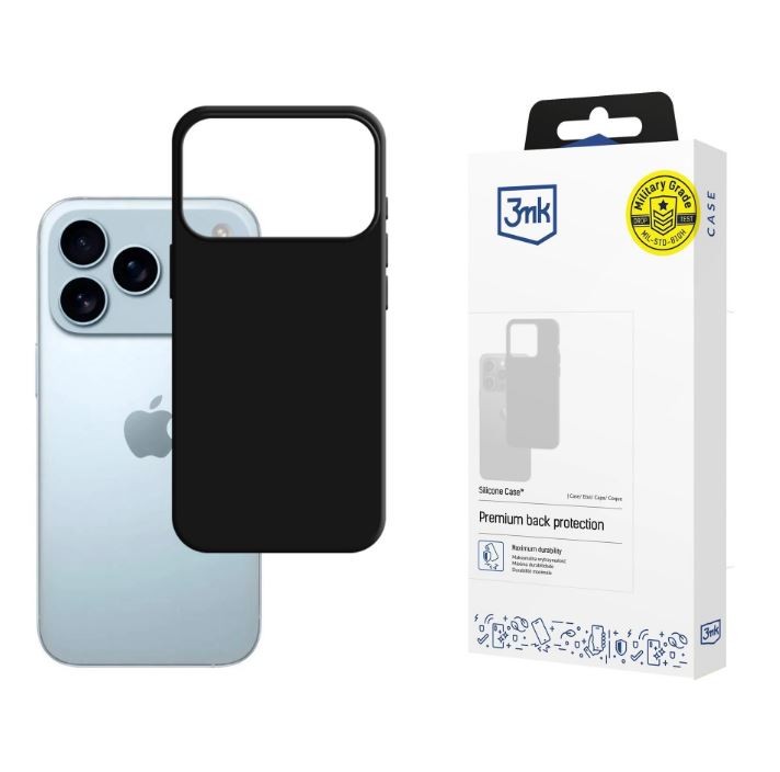 Etui Matt Case Apple iPhone 17 Pro crne