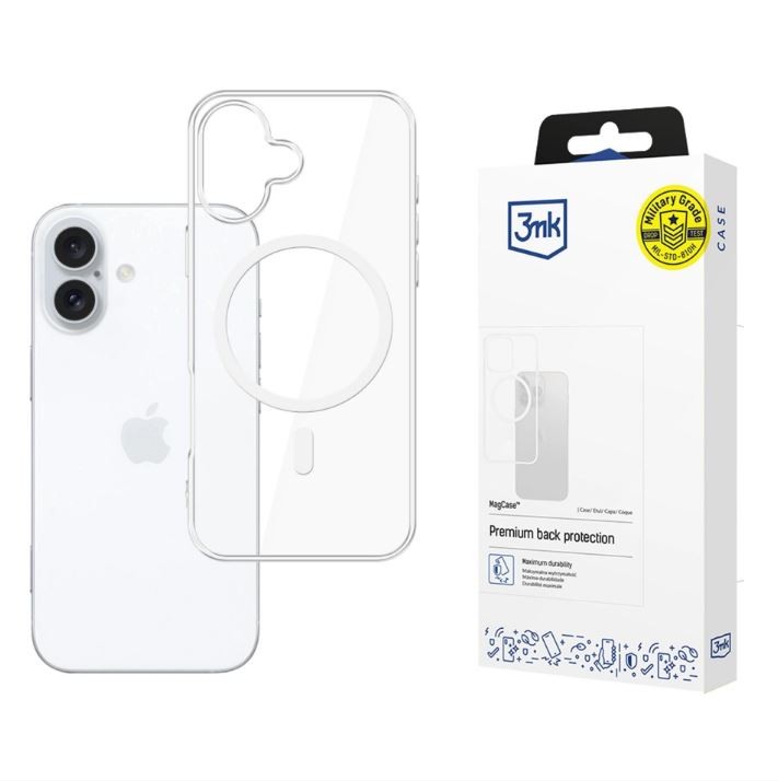 Etui Armor MagCase Apple iPhone 17 prozoren
