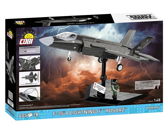 Gradbene kocke F-35A Lightning II (605 elementov) 2