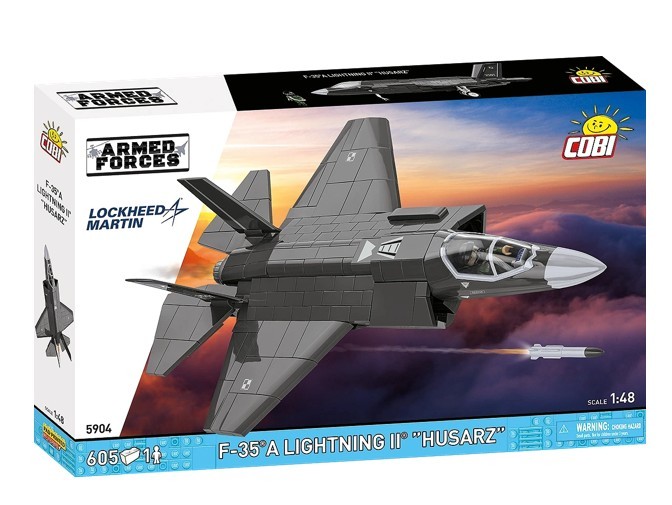 Gradbene kocke F-35A Lightning II (605 elementov)