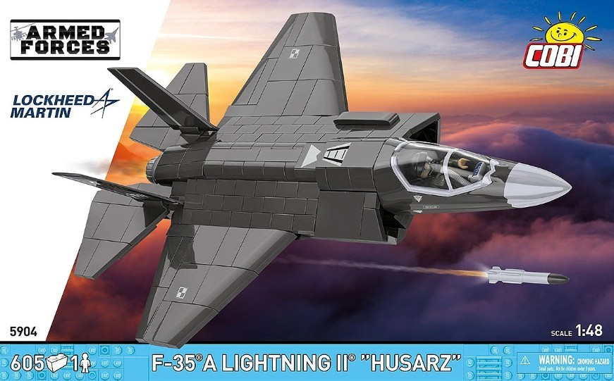 Gradbene kocke F-35A Lightning II (605 elementov) 8