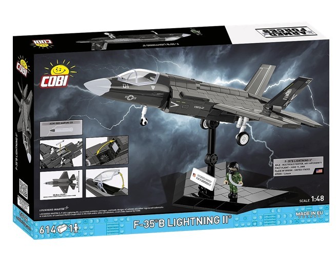 Cobi Klocki F-35B Lightning II gradbeni bloki, 614 kosov 2