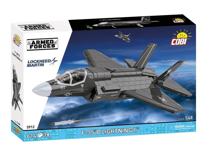 Cobi Klocki F-35B Lightning II gradbeni bloki, 614 kosov