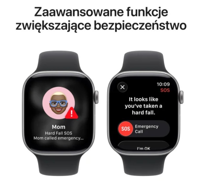 Pametna ura Watch Series 11 GPS, 46 mm, aluminij, ohišje Zvezdna siva, športni pas črn - M/L 6