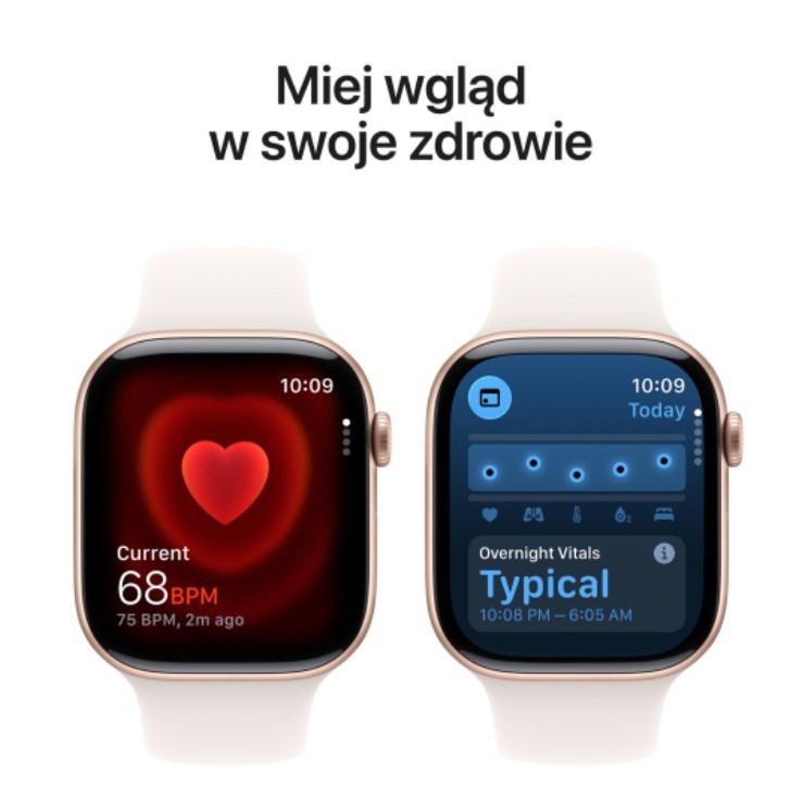 Pametna ura Watch Series 11 GPS, 46 mm, aluminij, ohišje Rožnato zlato, športni pas Nežno roza - S/M 5