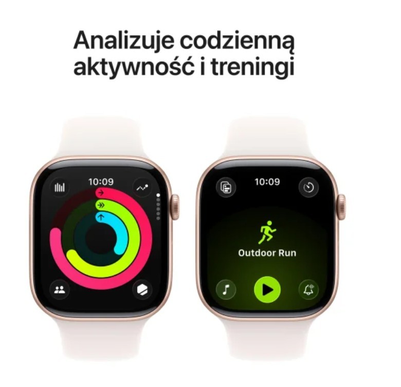 Pametna ura Watch Series 11 GPS, 46 mm, aluminij, ohišje Rožnato zlato, športni pas Nežno roza - M/L 4