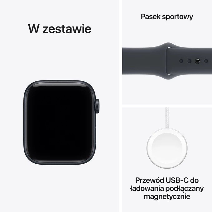 Pametna ura Watch SE 3 GPS, 40 mm, aluminij, ohišje Polnoč, športni pas Polnoč - S/M 4