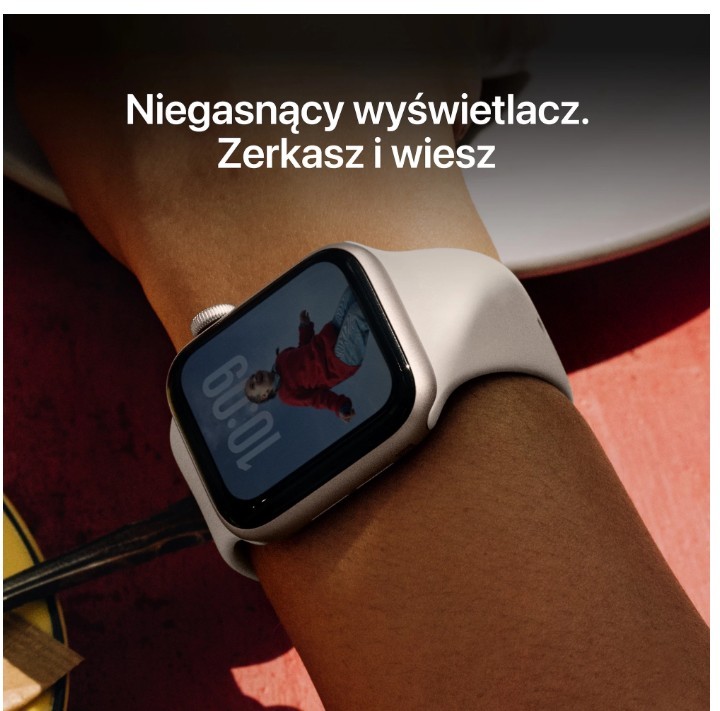 Pametna ura Watch SE 3 GPS, 44 mm, aluminij, ohišje Svetlobni sijaj, športni pas Svetlobni sijaj - M/L 6