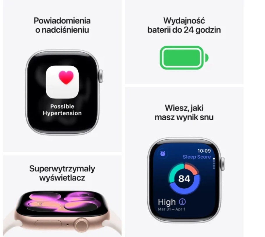 Pametna ura Watch Series 11 GPS + Cellular, 46 mm, aluminij, črna, S/M 3