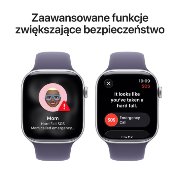 Apple Watch Series 11 (46mm, Srebrn, Mlečno vijoličen pas) GPS+Cellular 5