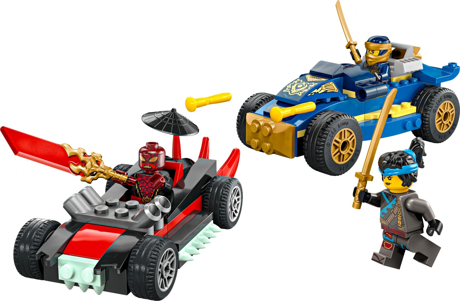 LEGO Ninjago 71840 "Pojedinak Rogue vs. Drix" set kock 4