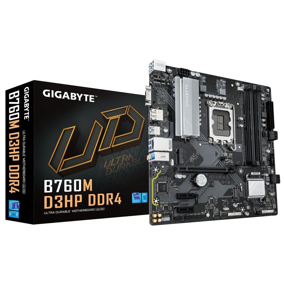Gigabyte B760M D3HP matična plošča, DDR4, s1700, mATX