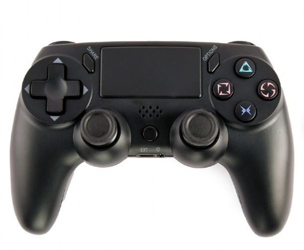 Brezžični gamepad za PlayStation 4 in PC, črn